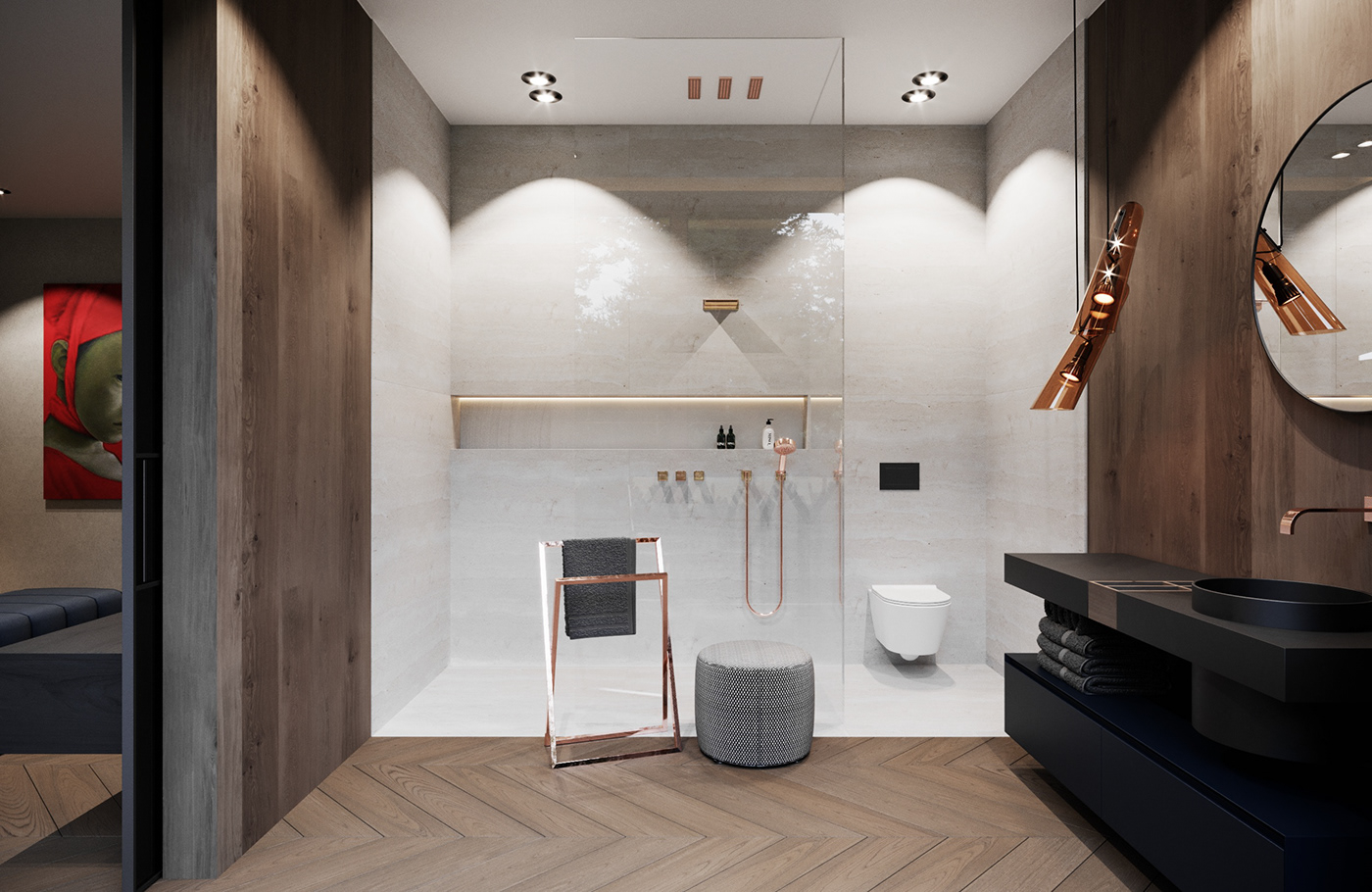 Forest House-奢华公寓样板房---酷图编号9