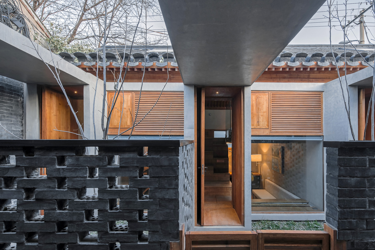 28号改造的微缩北京大院胡同住宅---酷图编号1226719