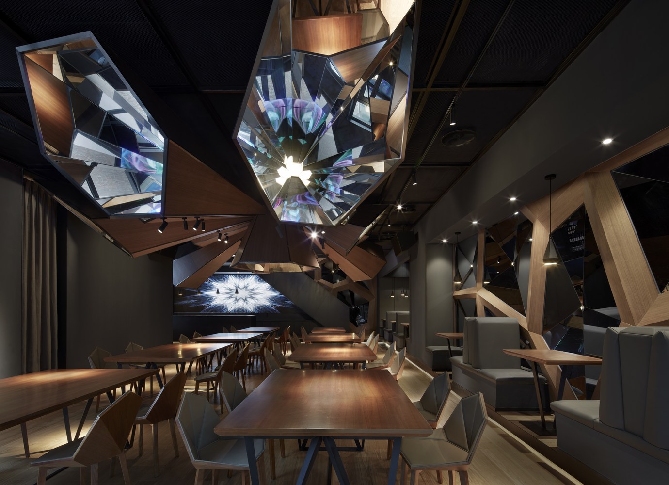 北京350平米的蓝色港湾花酷餐厅---酷图编号13