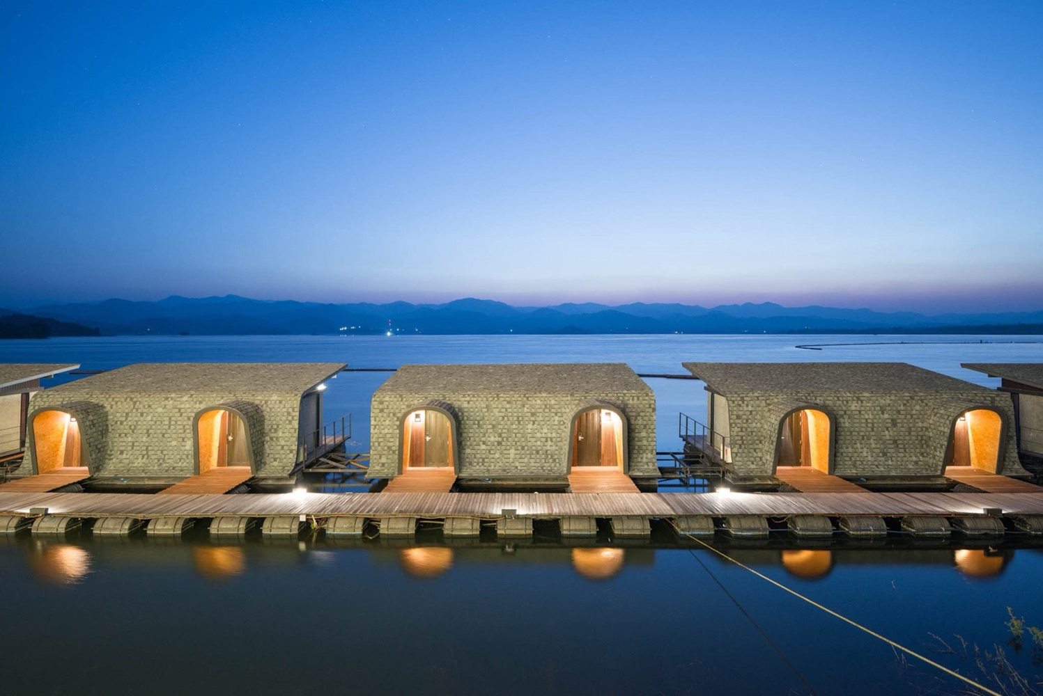 滨河建造的可持续性Z9度假村酒店---酷图编号1226910