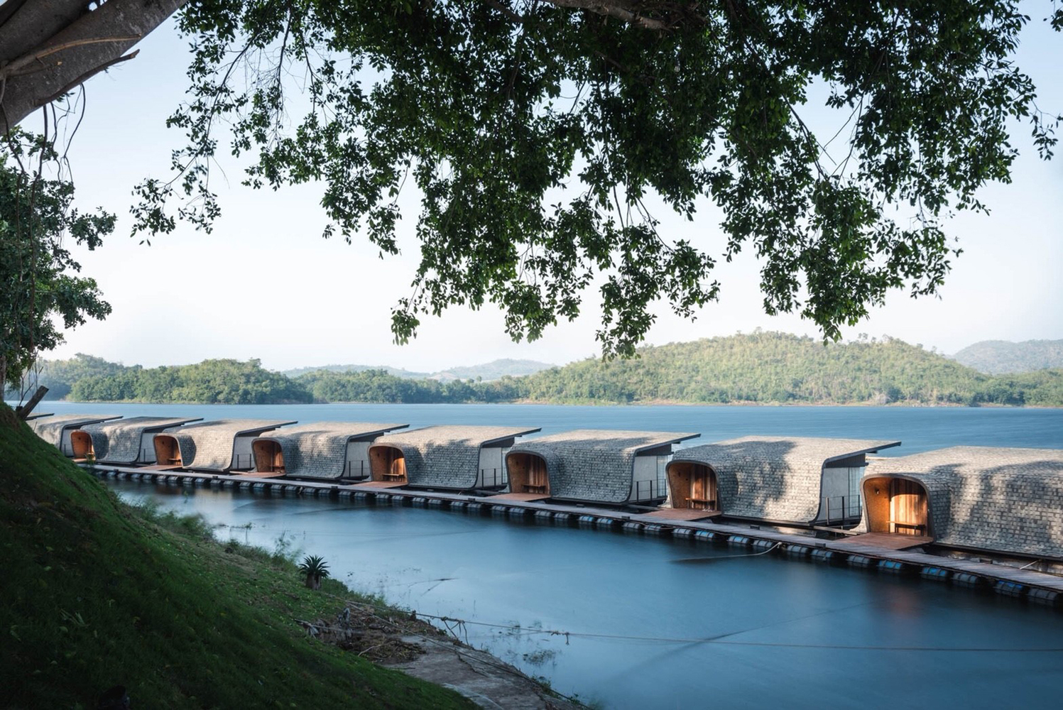 滨河建造的可持续性Z9度假村酒店---酷图编号1226914