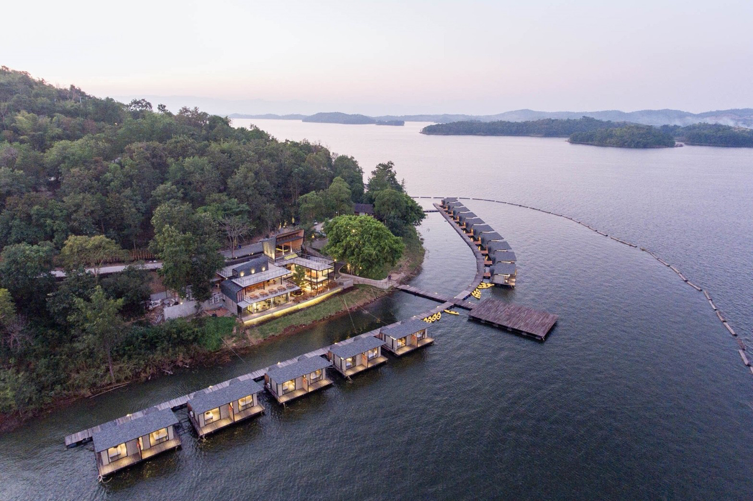 滨河建造的可持续性Z9度假村酒店---酷图编号1226923