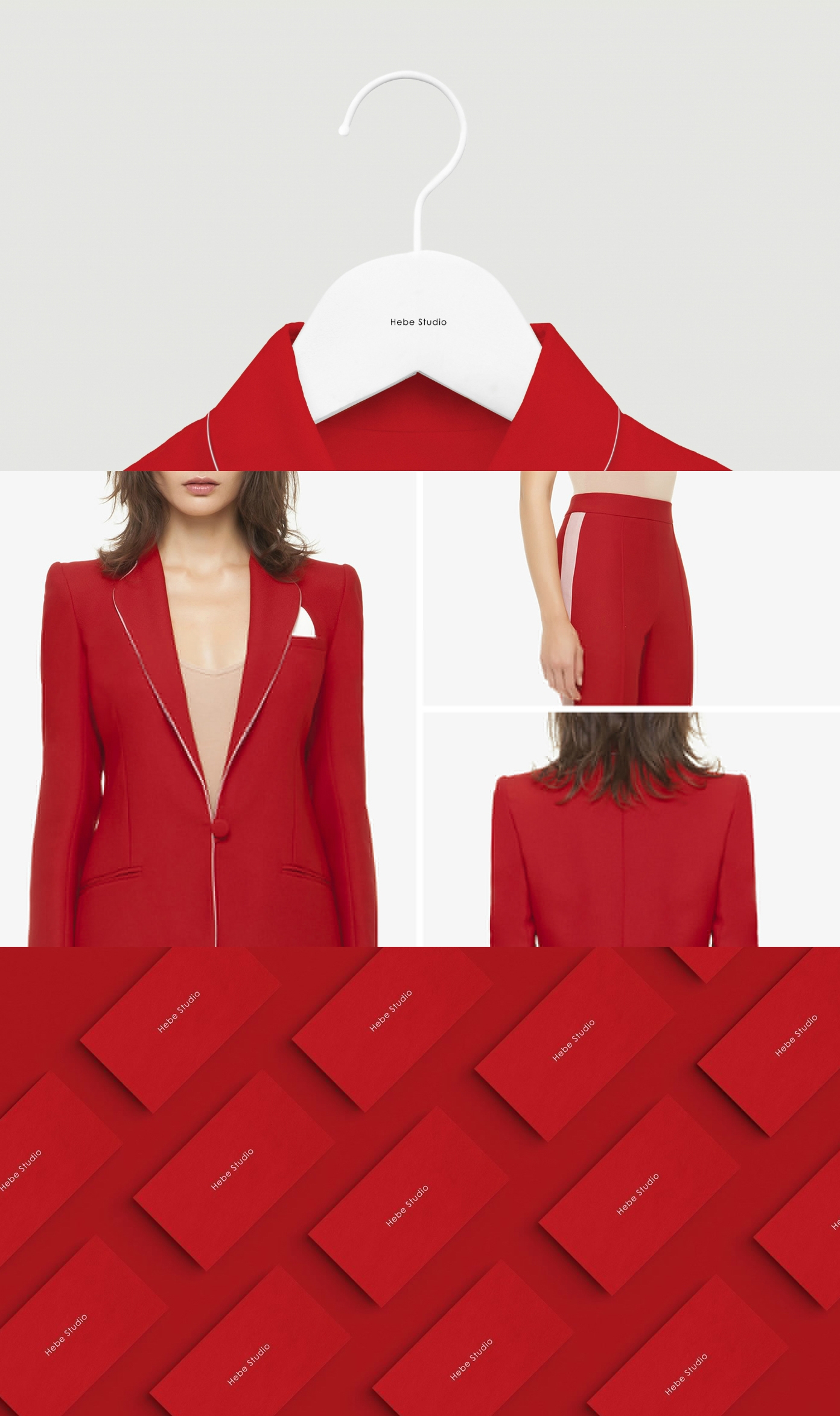 Hebe Studio精美女士西装图片