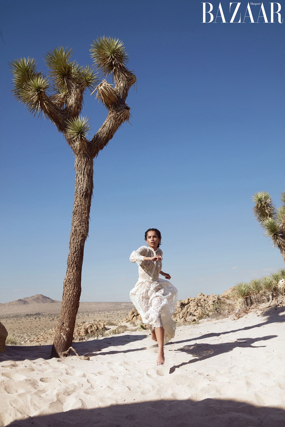 佐伊・克拉维茨-Harper Bazaar 美国---酷图编号5