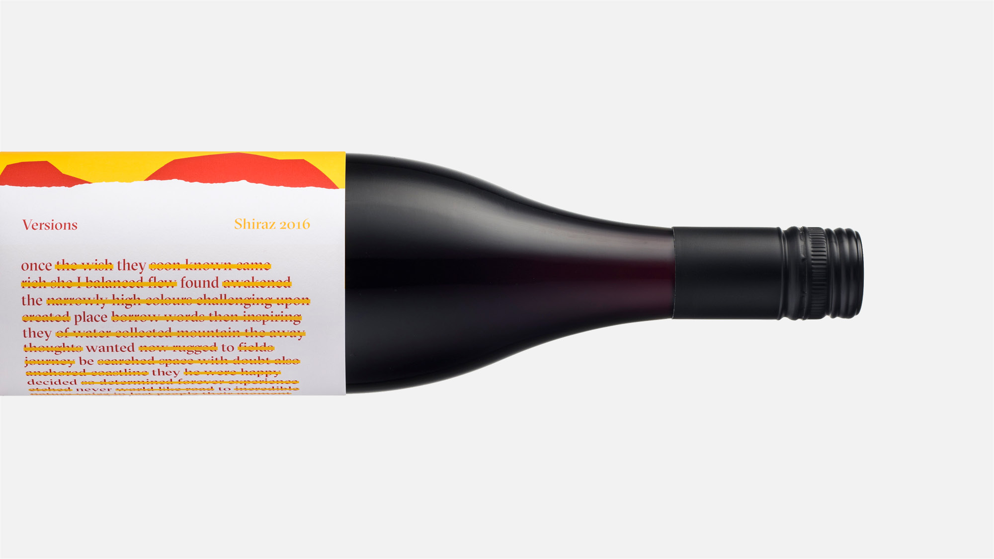 澳大利亚彩色标签的版本葡萄酒---酷图编号1228225