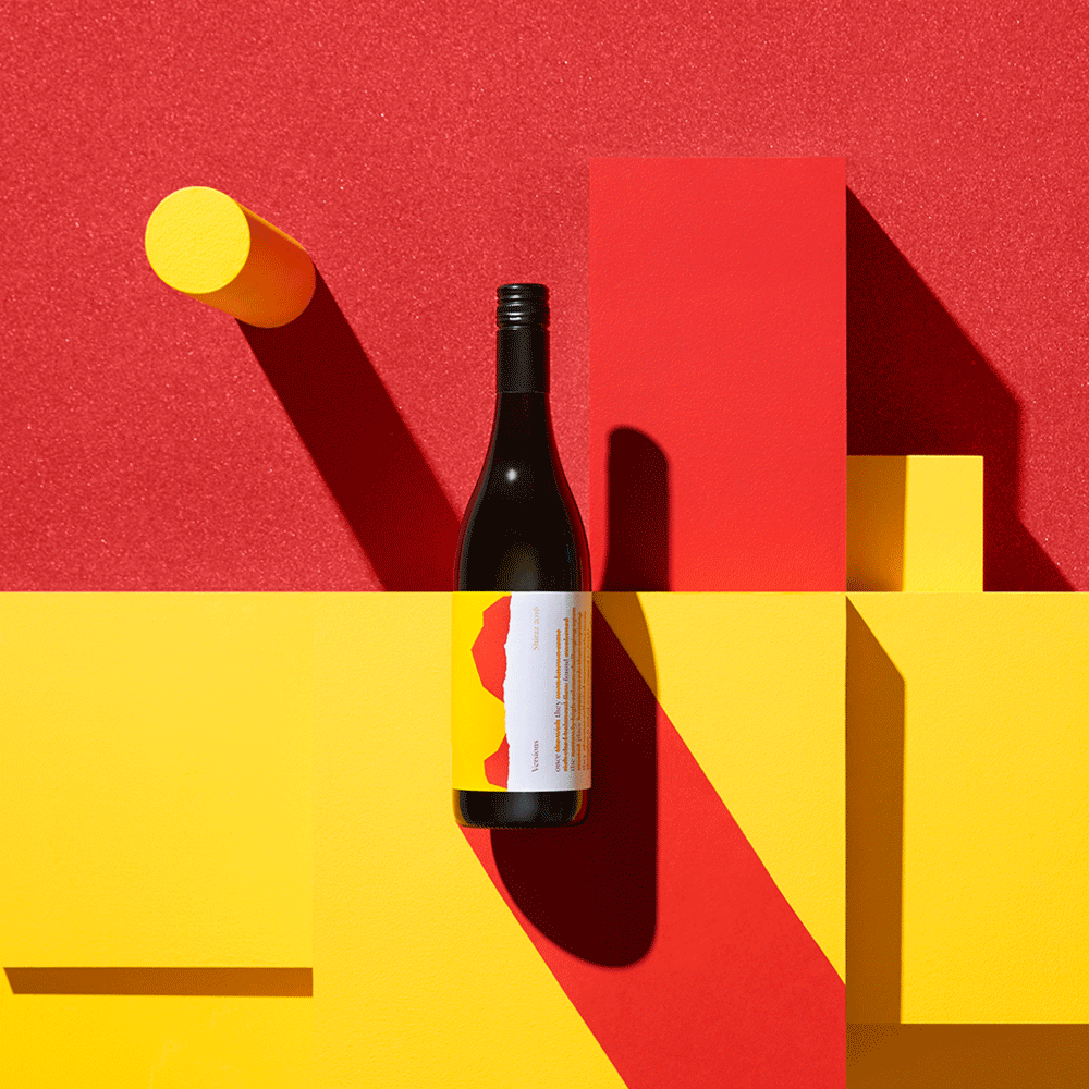 澳大利亚彩色标签的版本葡萄酒---酷图编号1228228