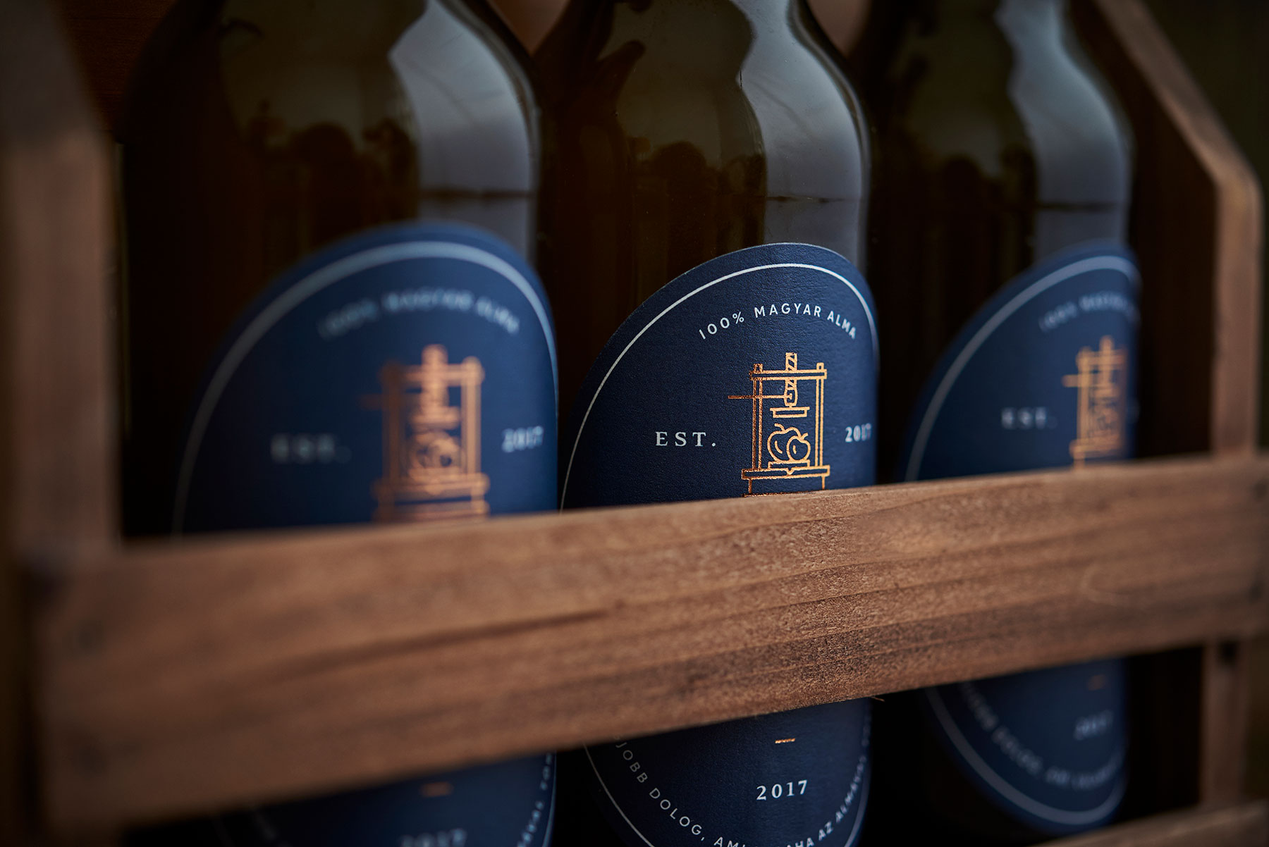 配有干净视觉醒目标签的匈牙利BudaprésCider苹果酒---酷图编号10