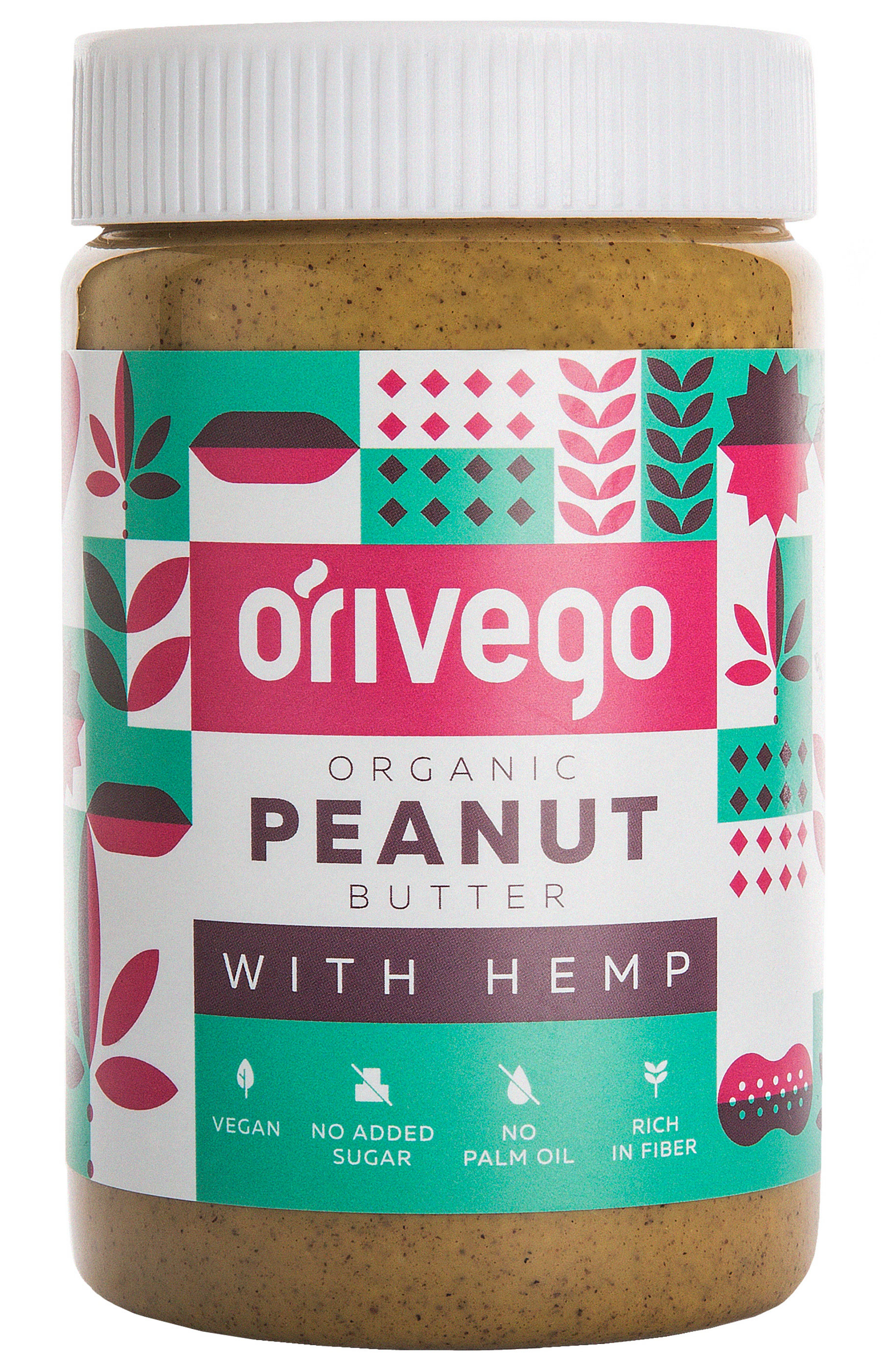 设计理念是方形块的马赛克,每个块代表特定成分和一般品牌价值。仅选择两种基本颜色来表示每种味道,第三种颜色是两者的重叠