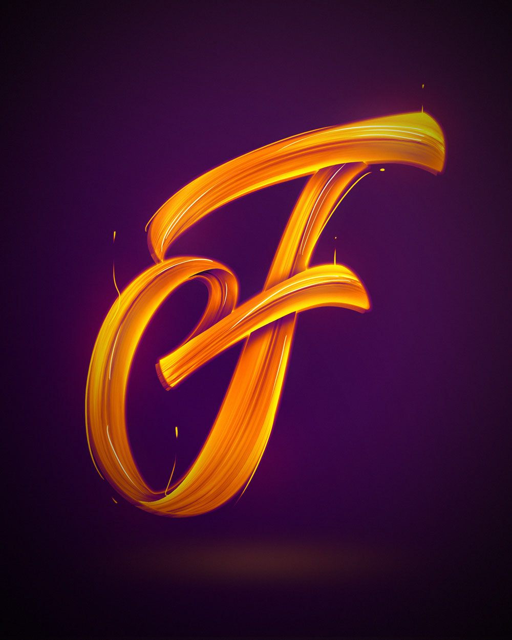 36 days of type-彩色英文字母设计---酷图编号3