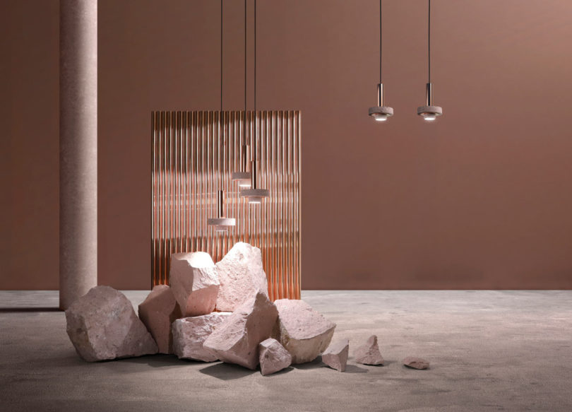 继续探索对比材料和比例的吊灯---酷图编号2