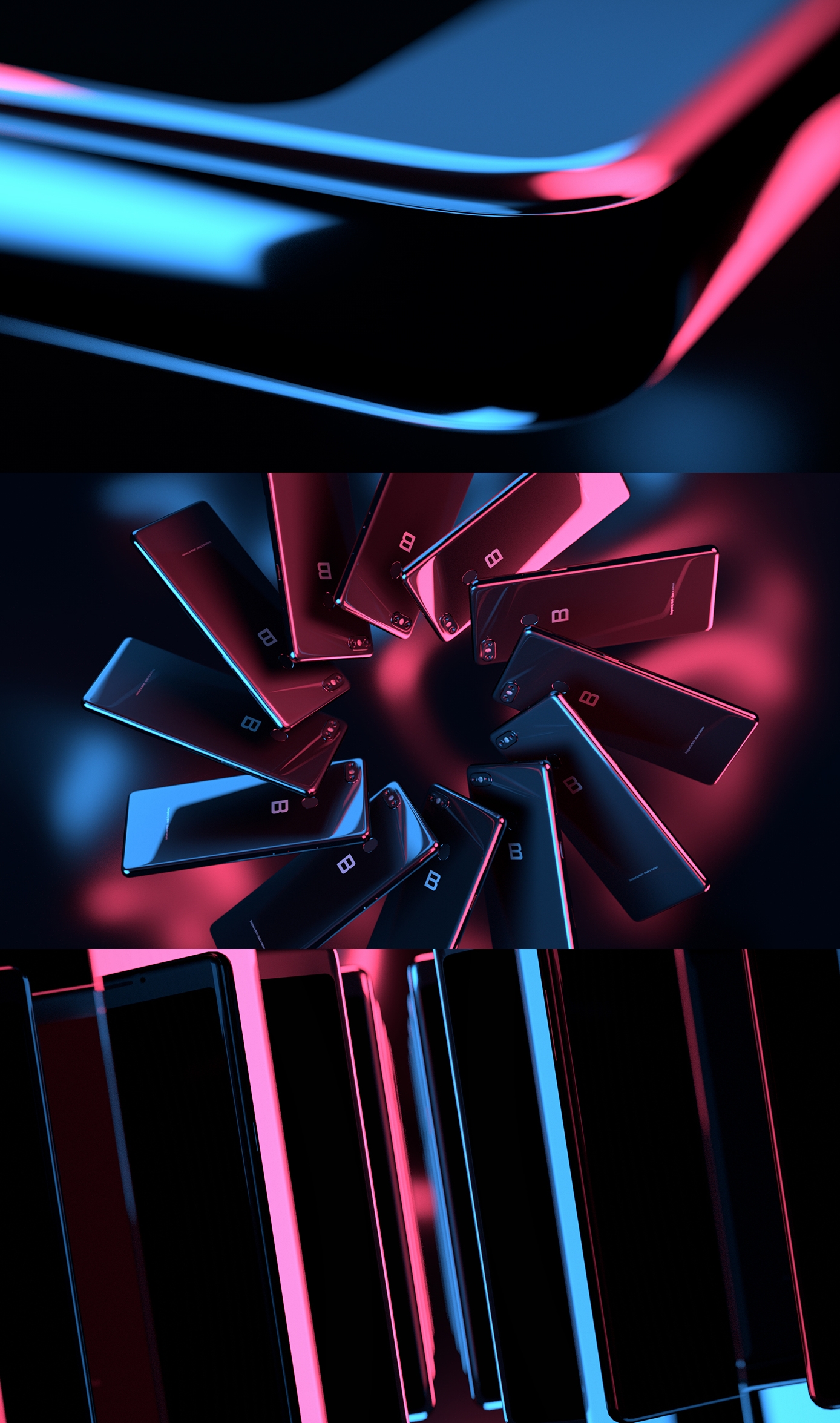 越南河内BKAV Corp的BPHONE智能手机图片