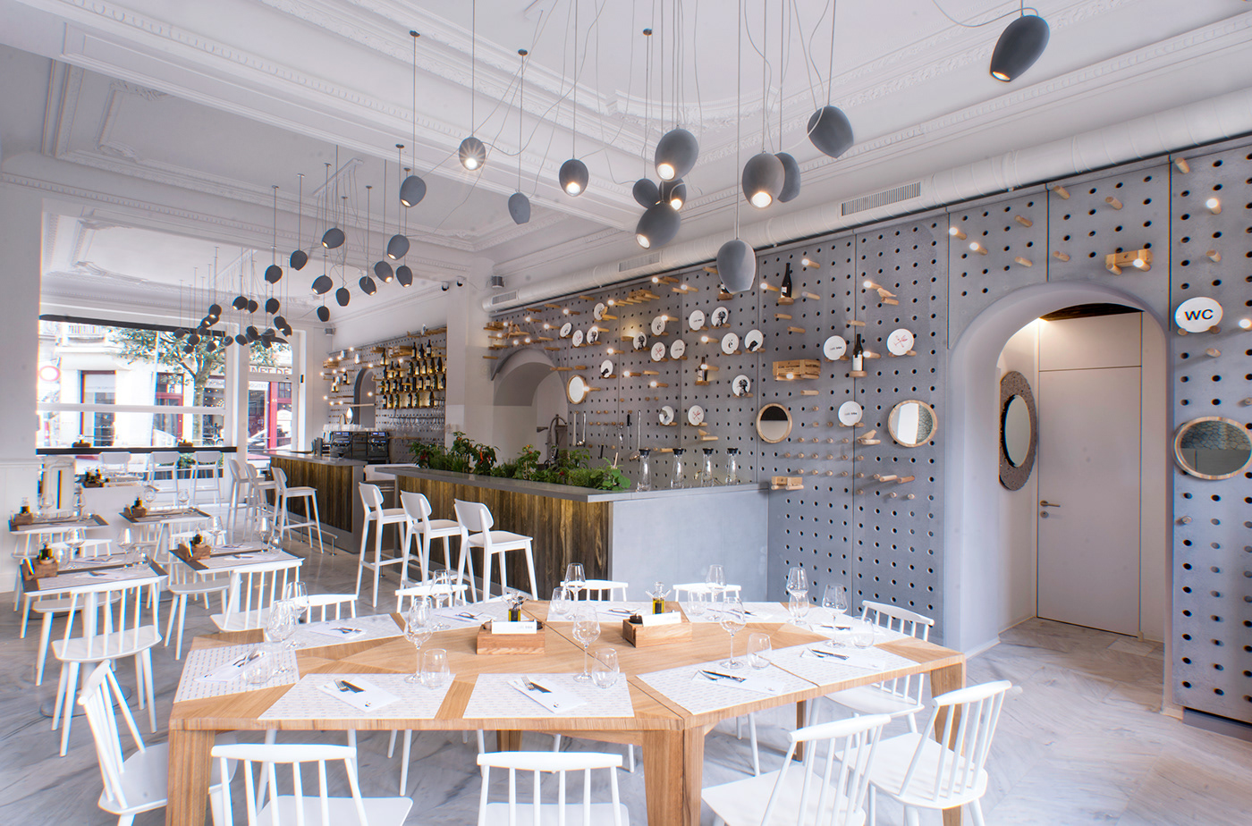 瑞士蒙特勒100平方Cafe tres-餐厅设计---酷图编号1229790