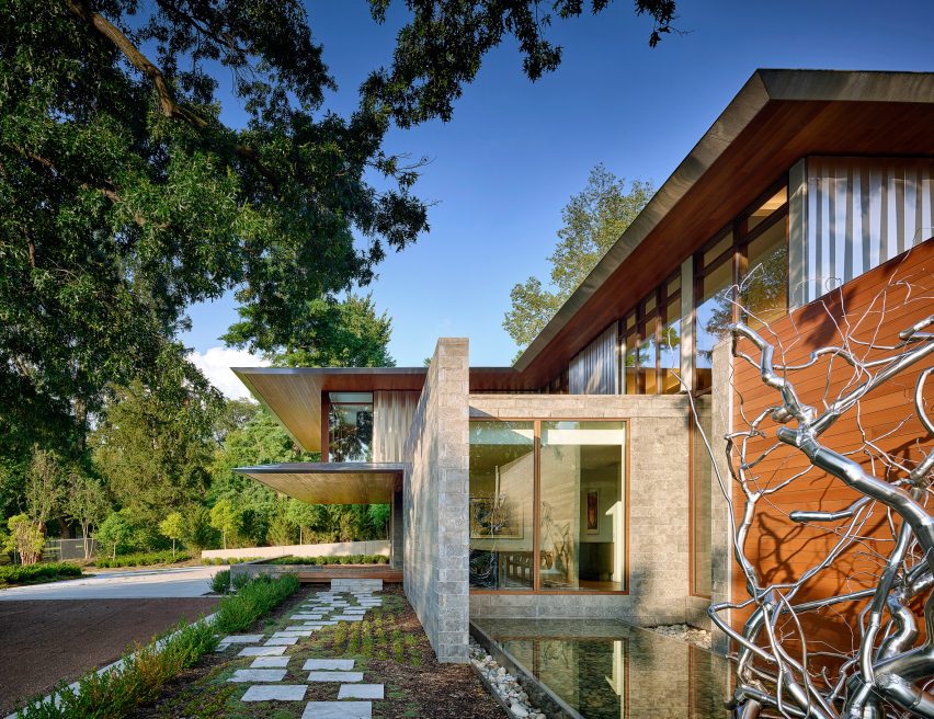 提供令人印象深刻的艺术收藏品的密苏里州Hufft Artery Residence住宅---酷图编号9