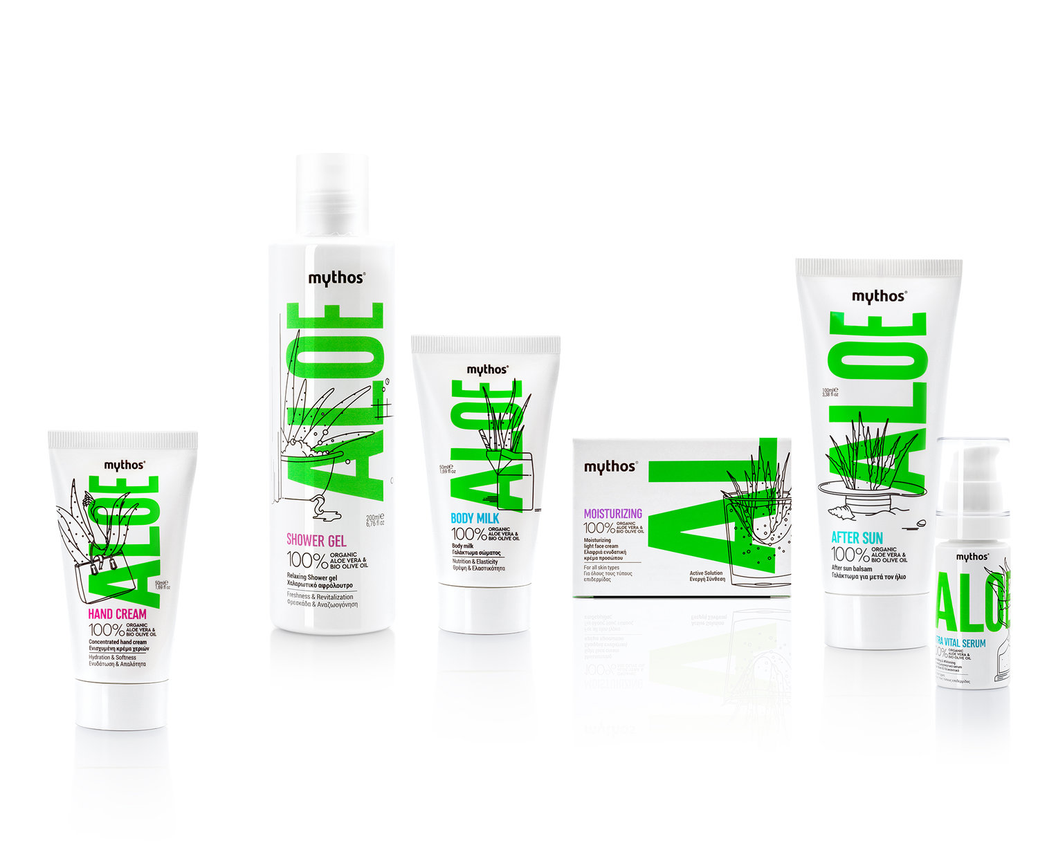 希腊流行绿色护肤包装脱颖而出---酷图编号1230865