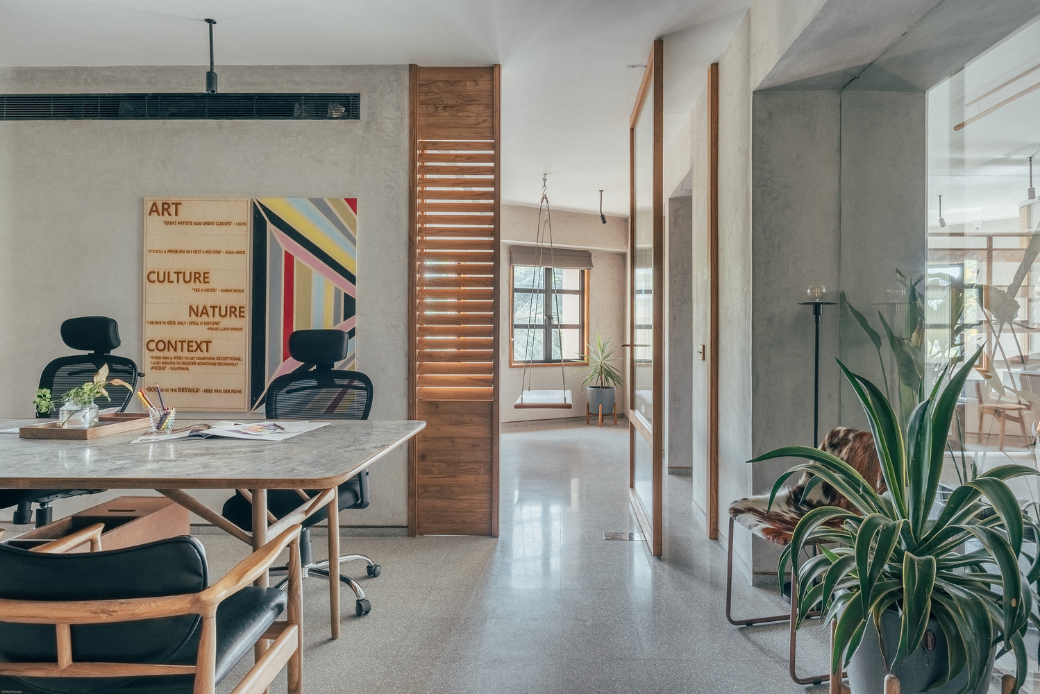 印度“巢”一般的办公空间设计---酷图编号1231248