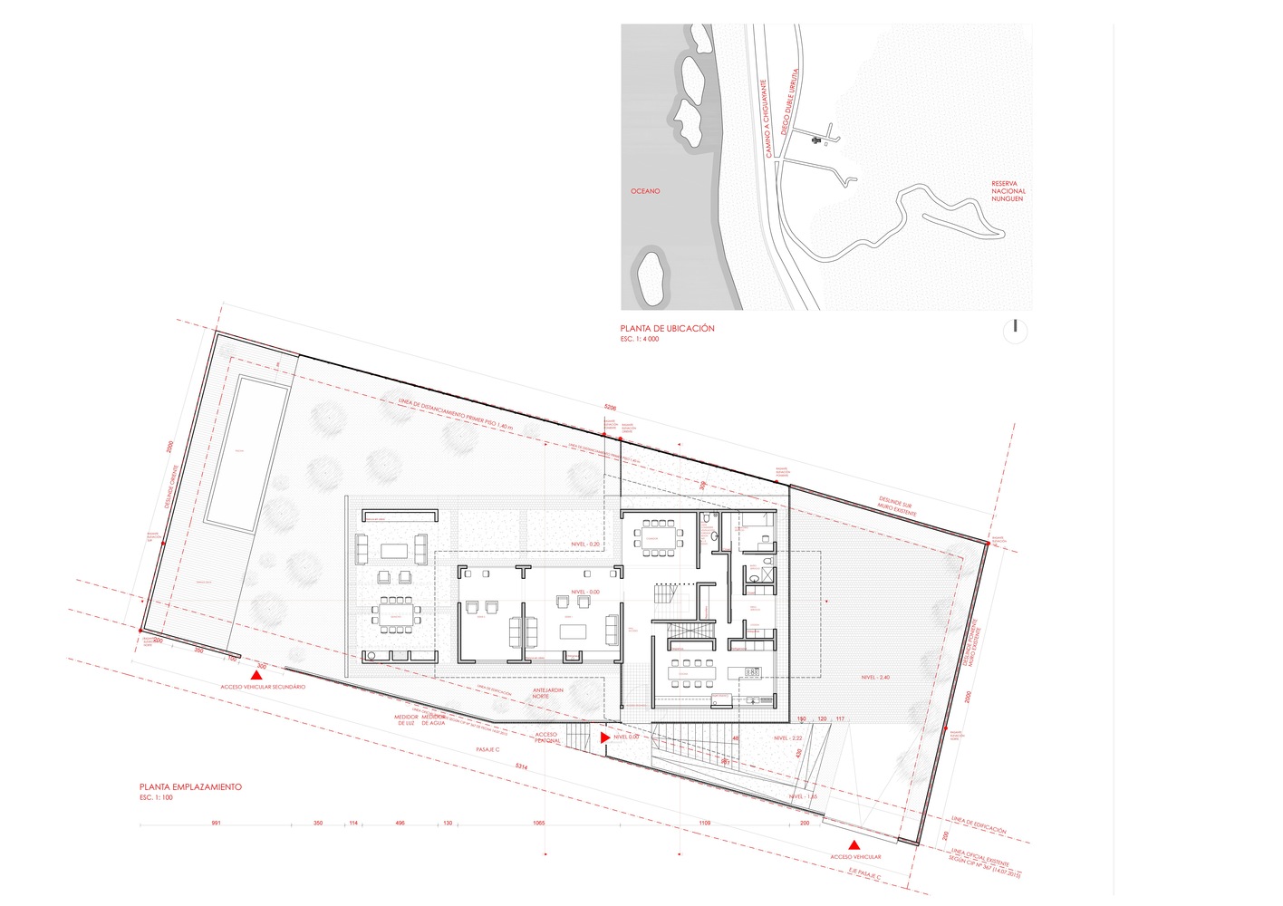 558平米十字交叉平面住宅---酷图编号1232145