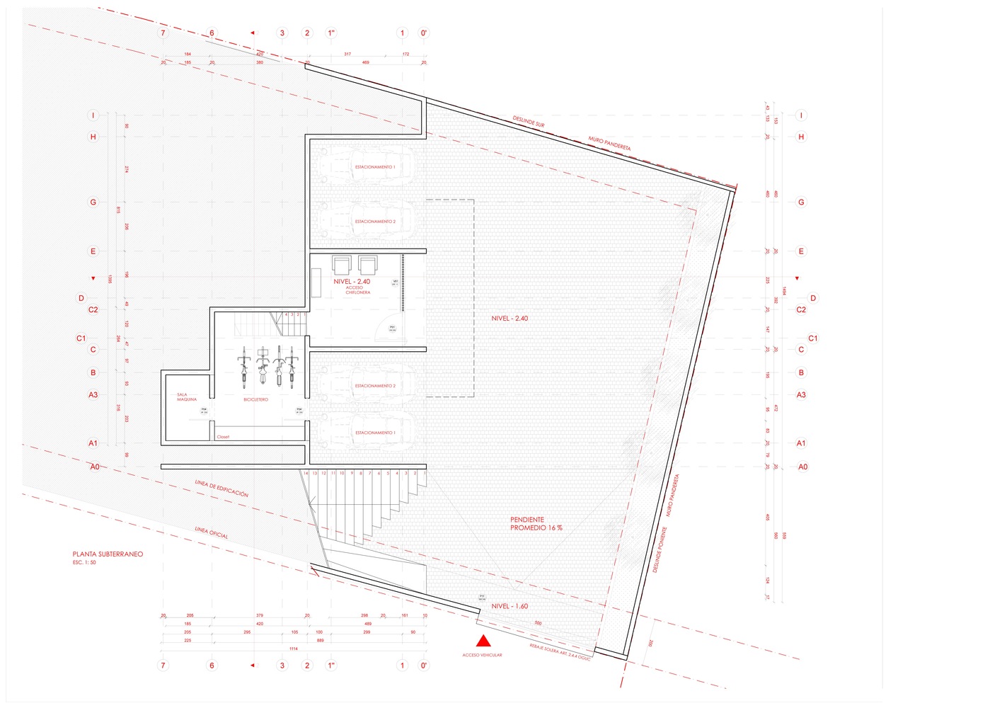 558平米十字交叉平面住宅---酷图编号1232146