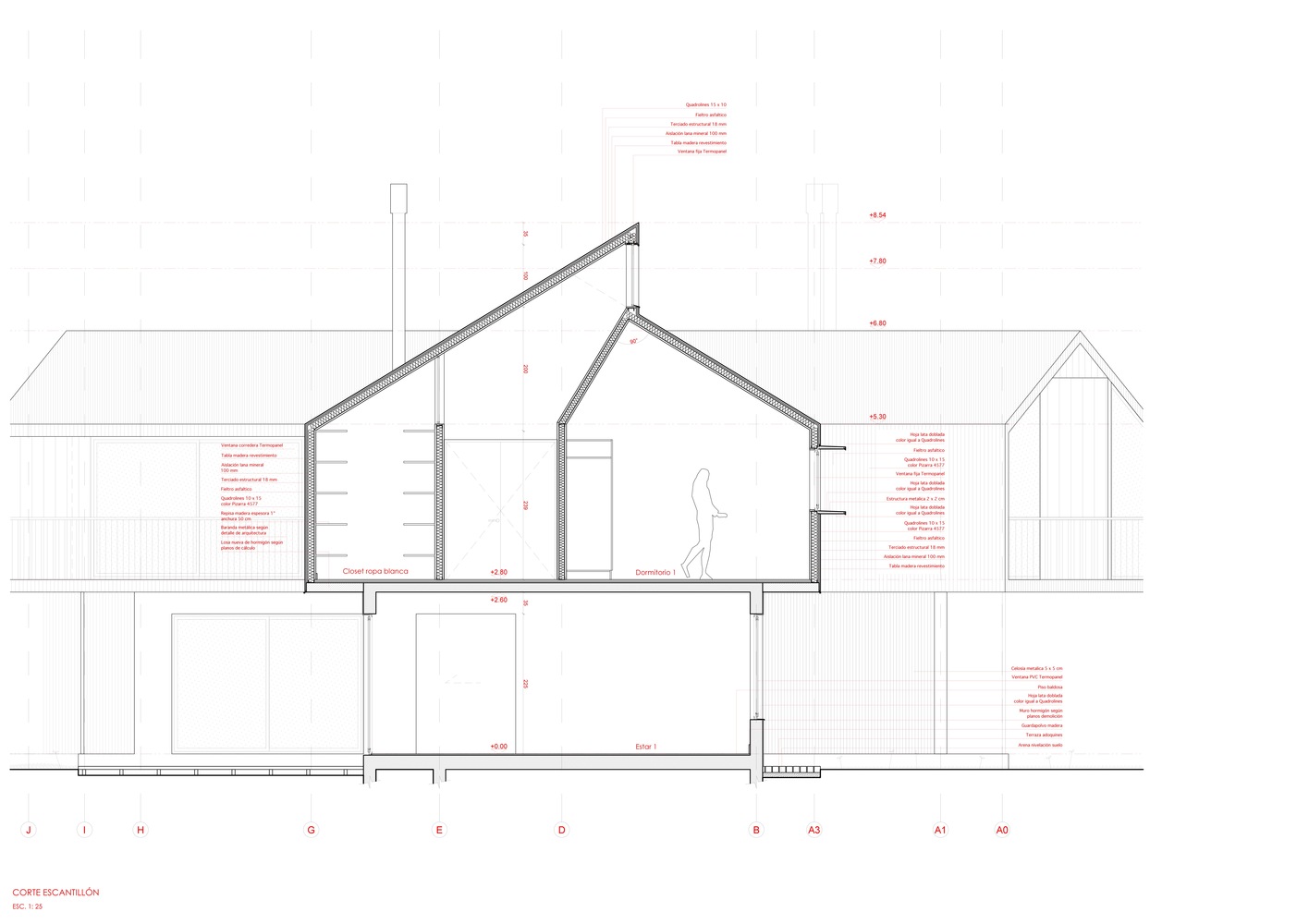 558平米十字交叉平面住宅---酷图编号1232151