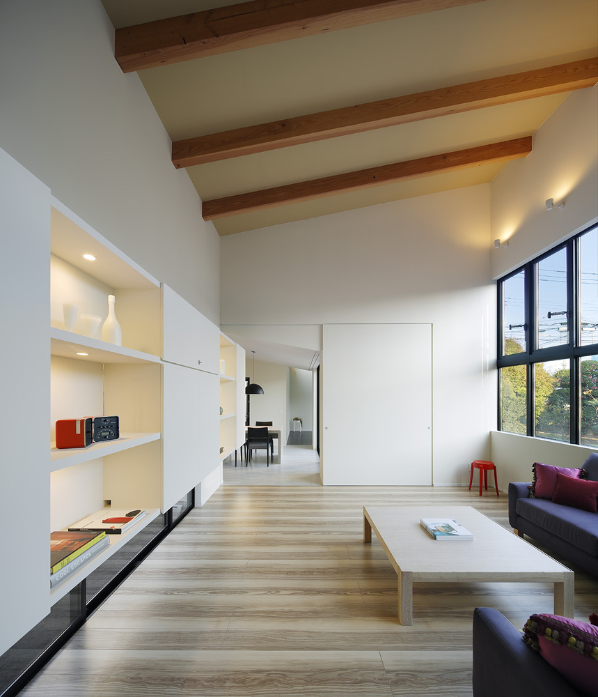 日本跳格子住宅,五个盒子组成的亲密家---酷图编号1232597