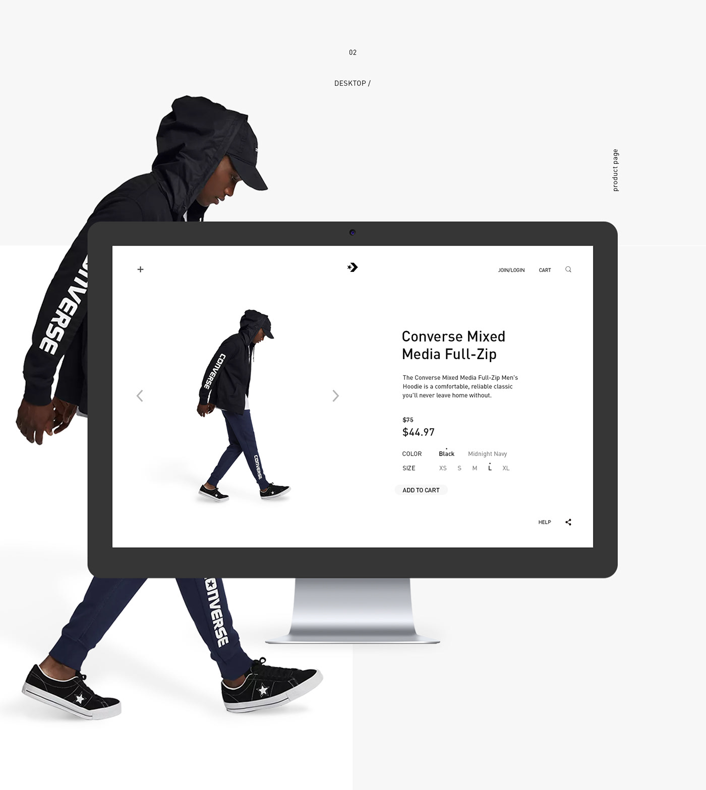 CONVERSE-品牌UI/UX设计---酷图编号15