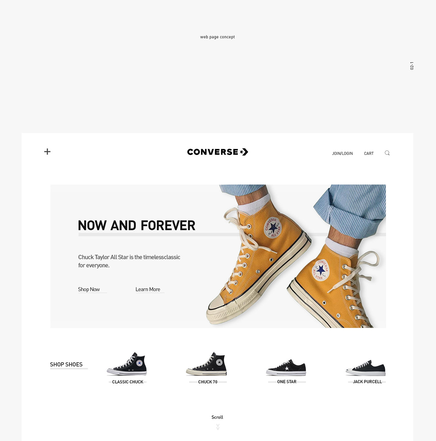 CONVERSE-品牌UI/UX设计---酷图编号8