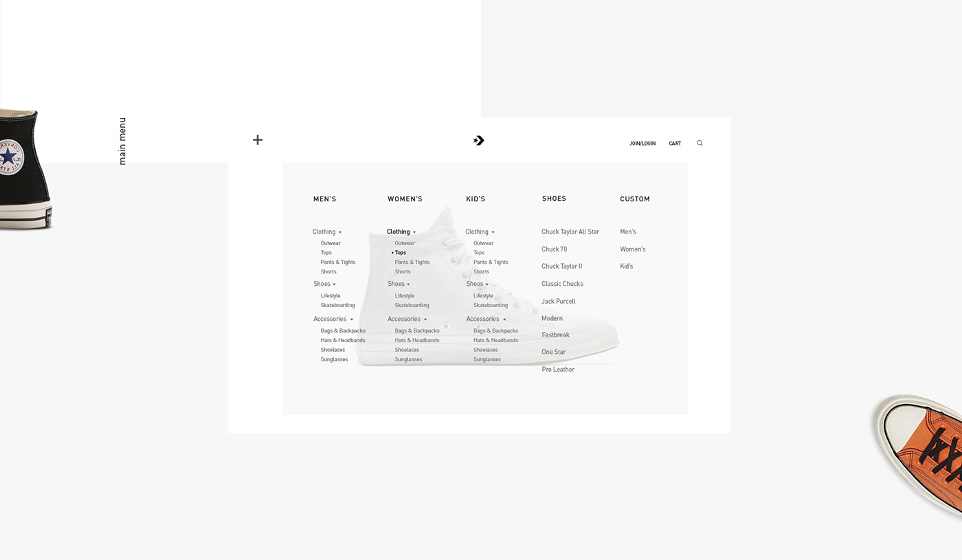 CONVERSE-品牌UI/UX设计---酷图编号6
