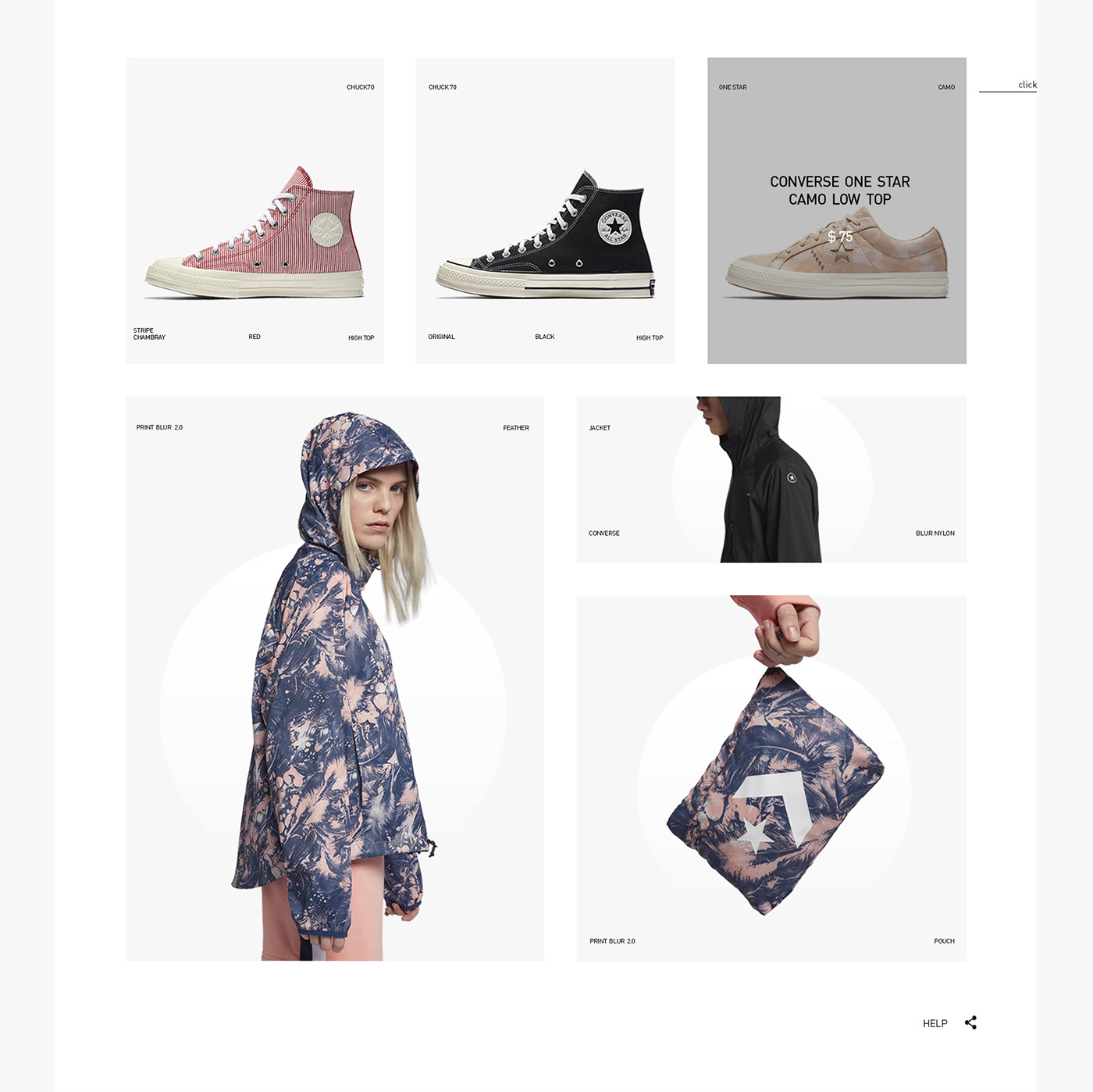 CONVERSE-品牌UI/UX设计---酷图编号1