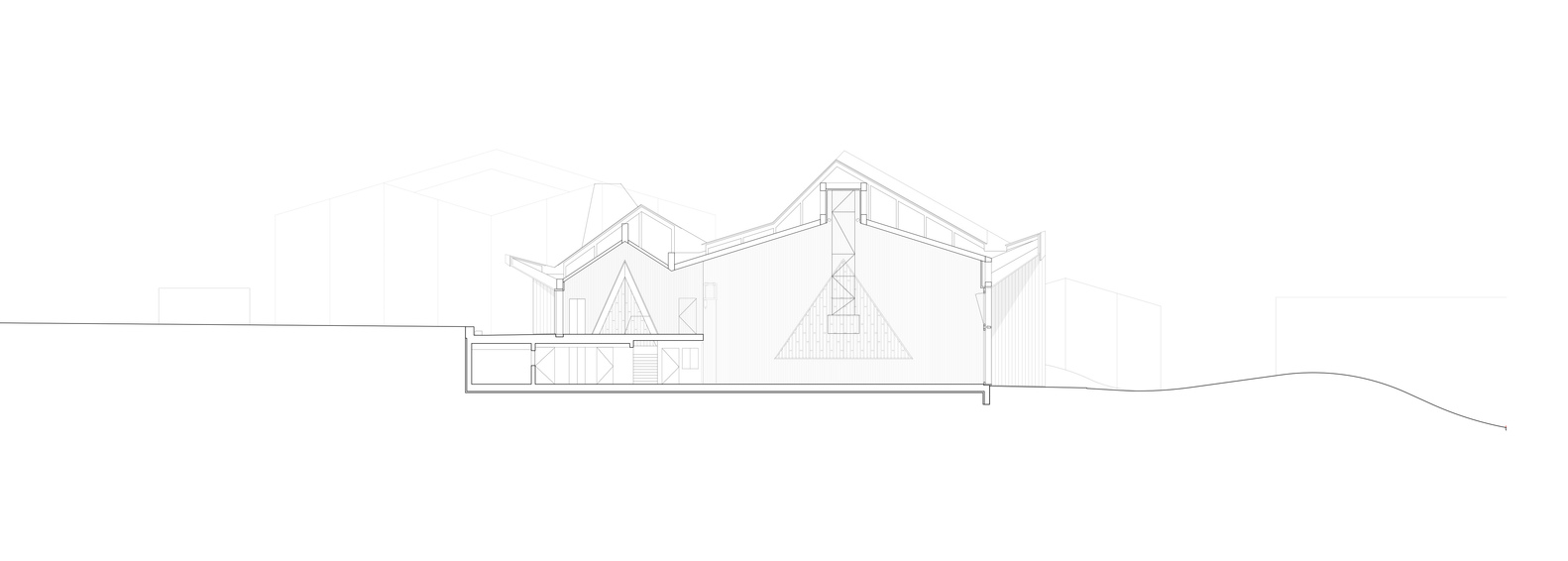 瑞士浴火重生的村庄礼堂---酷图编号1235896