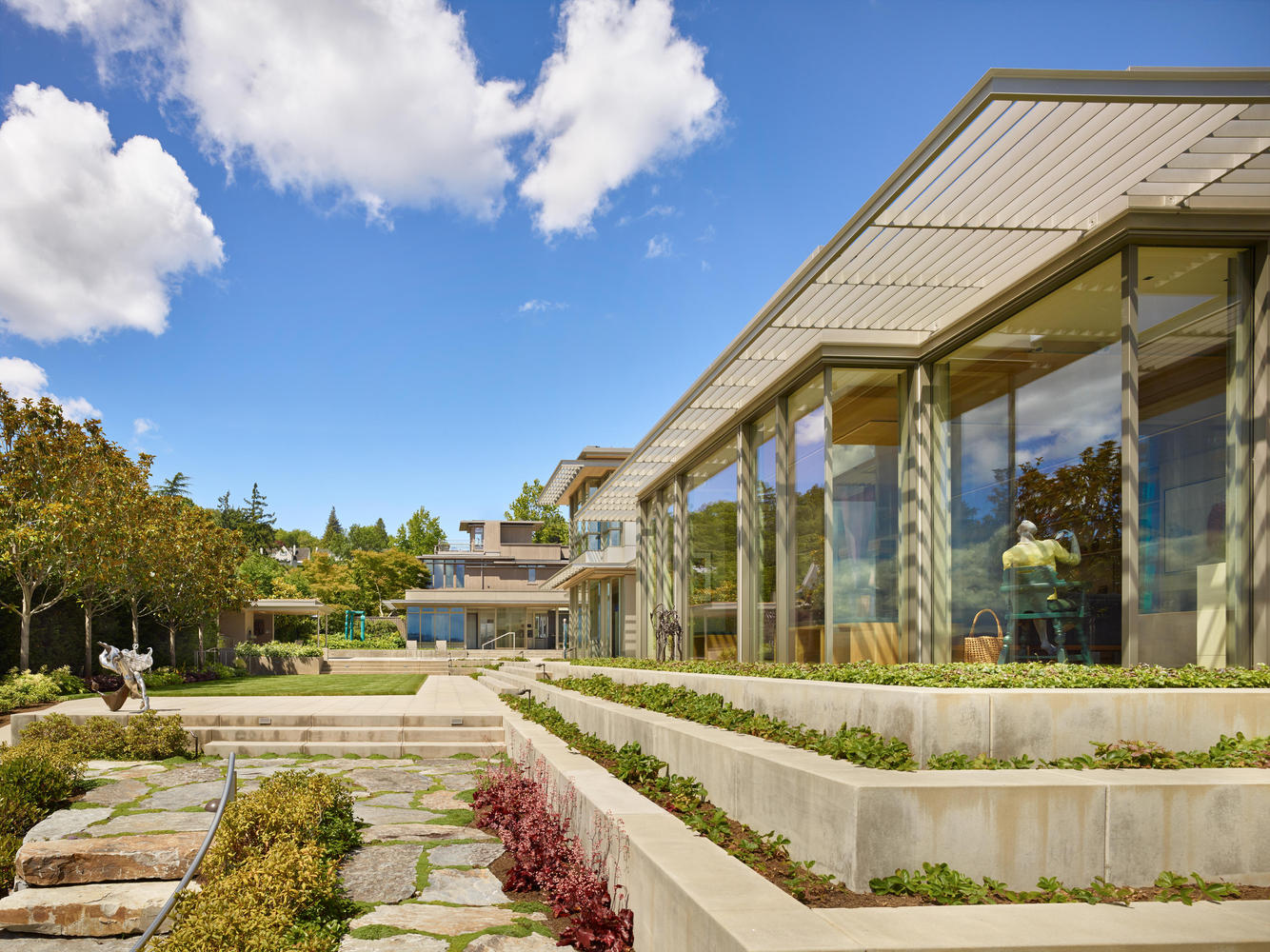 如同走进一座美术馆的收藏家夫妇私人住宅---酷图编号1236247