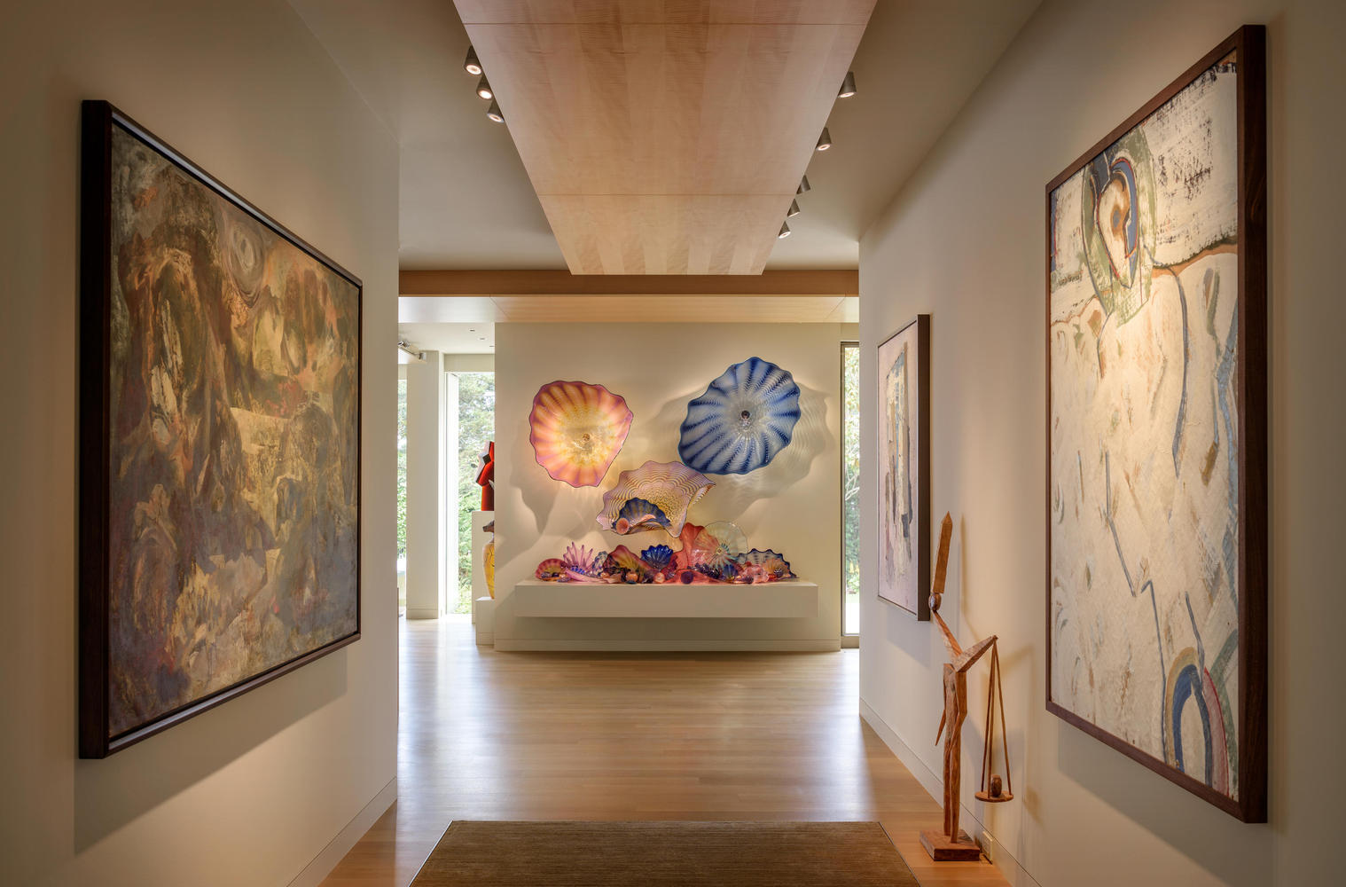 如同走进一座美术馆的收藏家夫妇私人住宅---酷图编号1236253