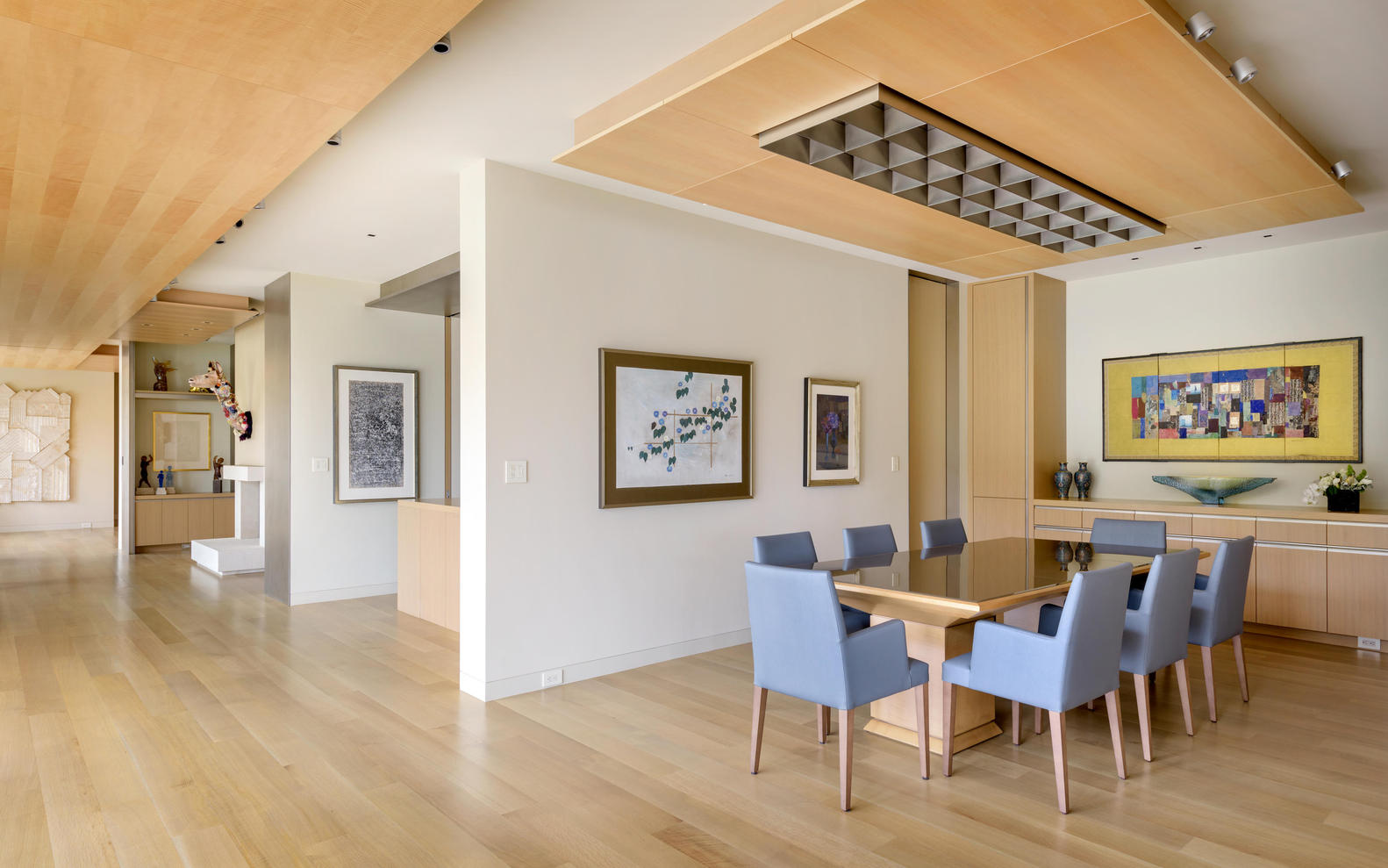 如同走进一座美术馆的收藏家夫妇私人住宅---酷图编号1236256