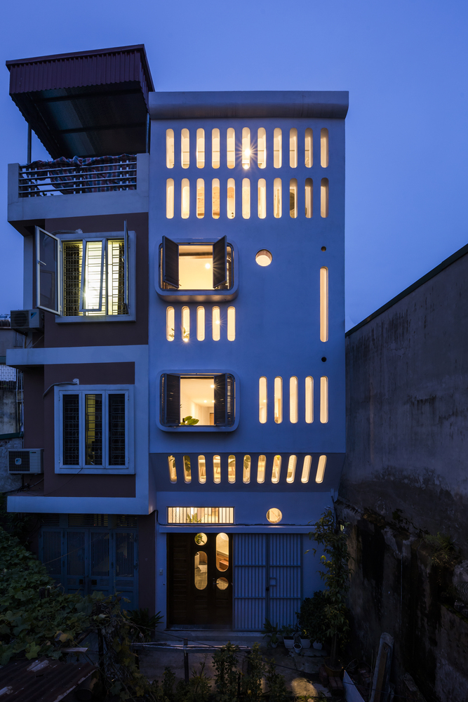 月亮之屋-越南河内的禅意小住宅---酷图编号1236470