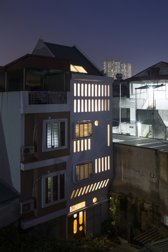 月亮之屋-越南河内的禅意小住宅---酷图编号1236471