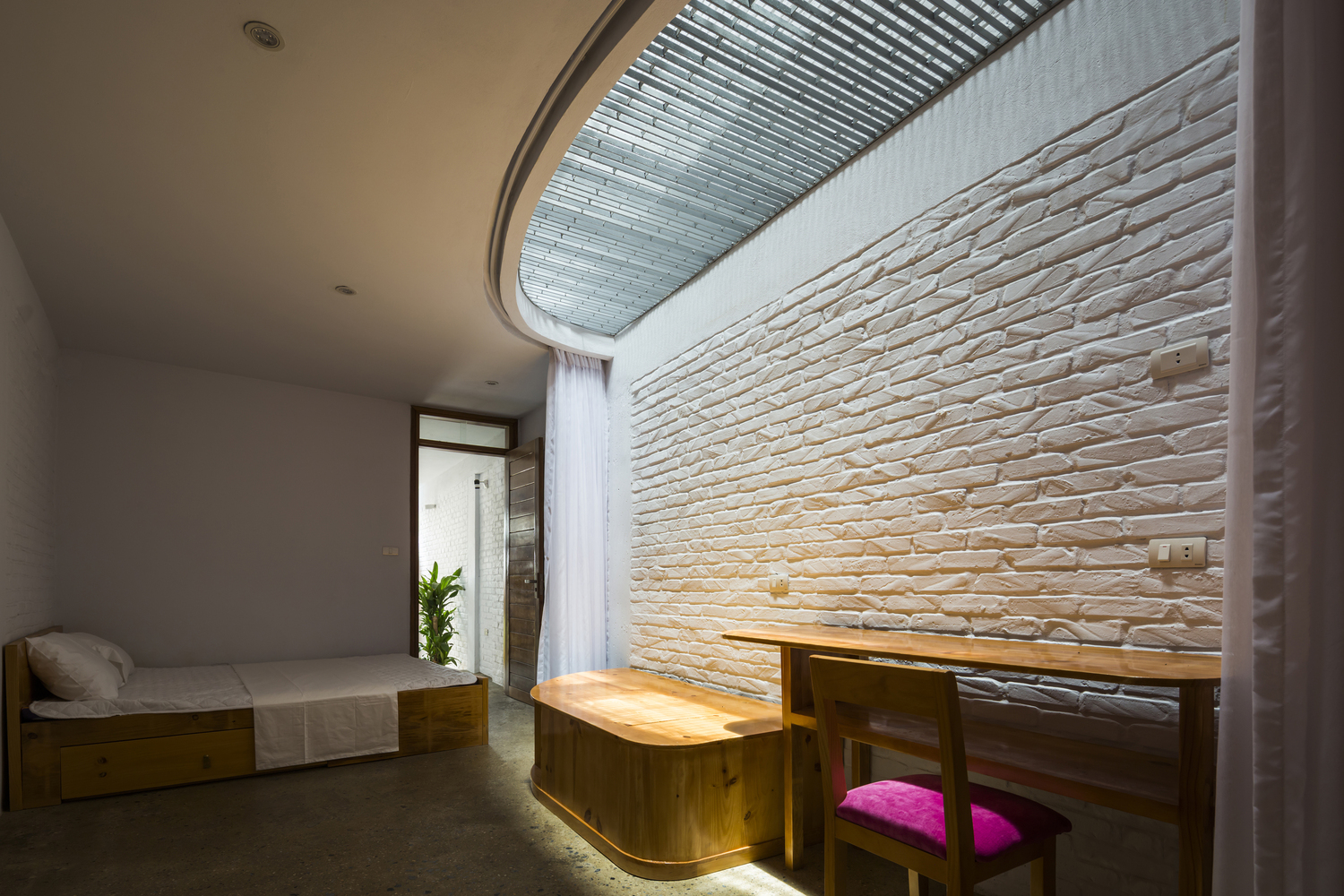 月亮之屋-越南河内的禅意小住宅---酷图编号1236475