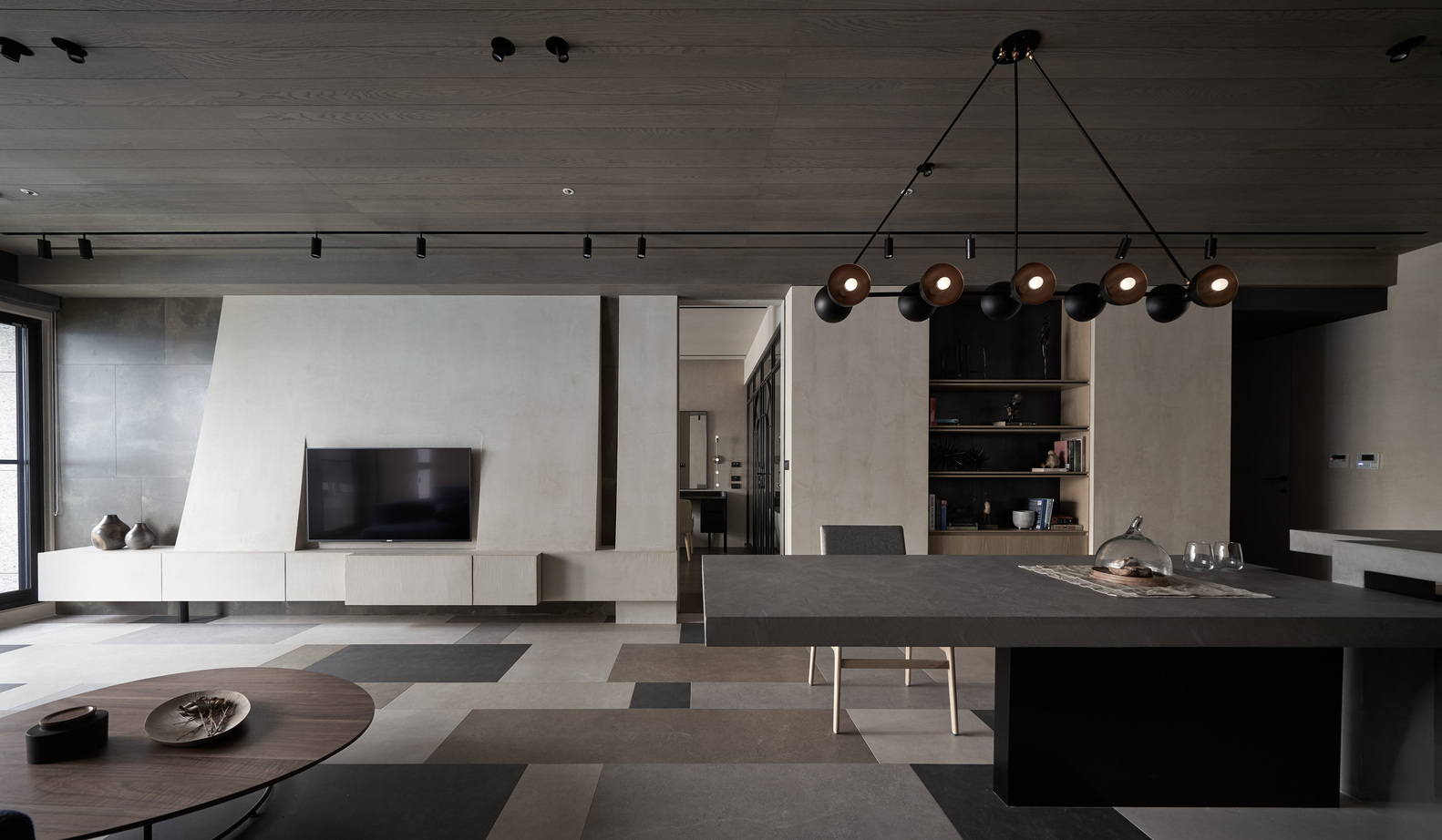 台湾155平米的质雕时光桃园私宅---酷图编号1236680