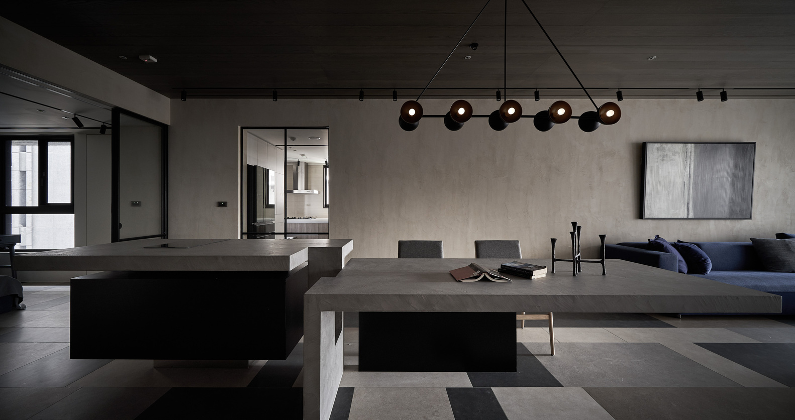 台湾155平米的质雕时光桃园私宅---酷图编号1236682