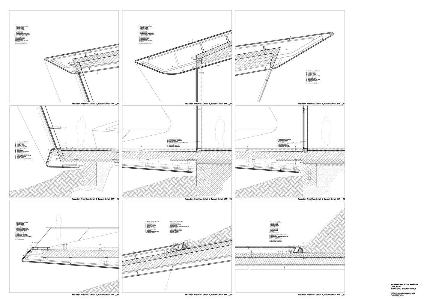 扎哈建筑事务所项目施工大样图合集!揭秘高难度建造细节---酷图编号15