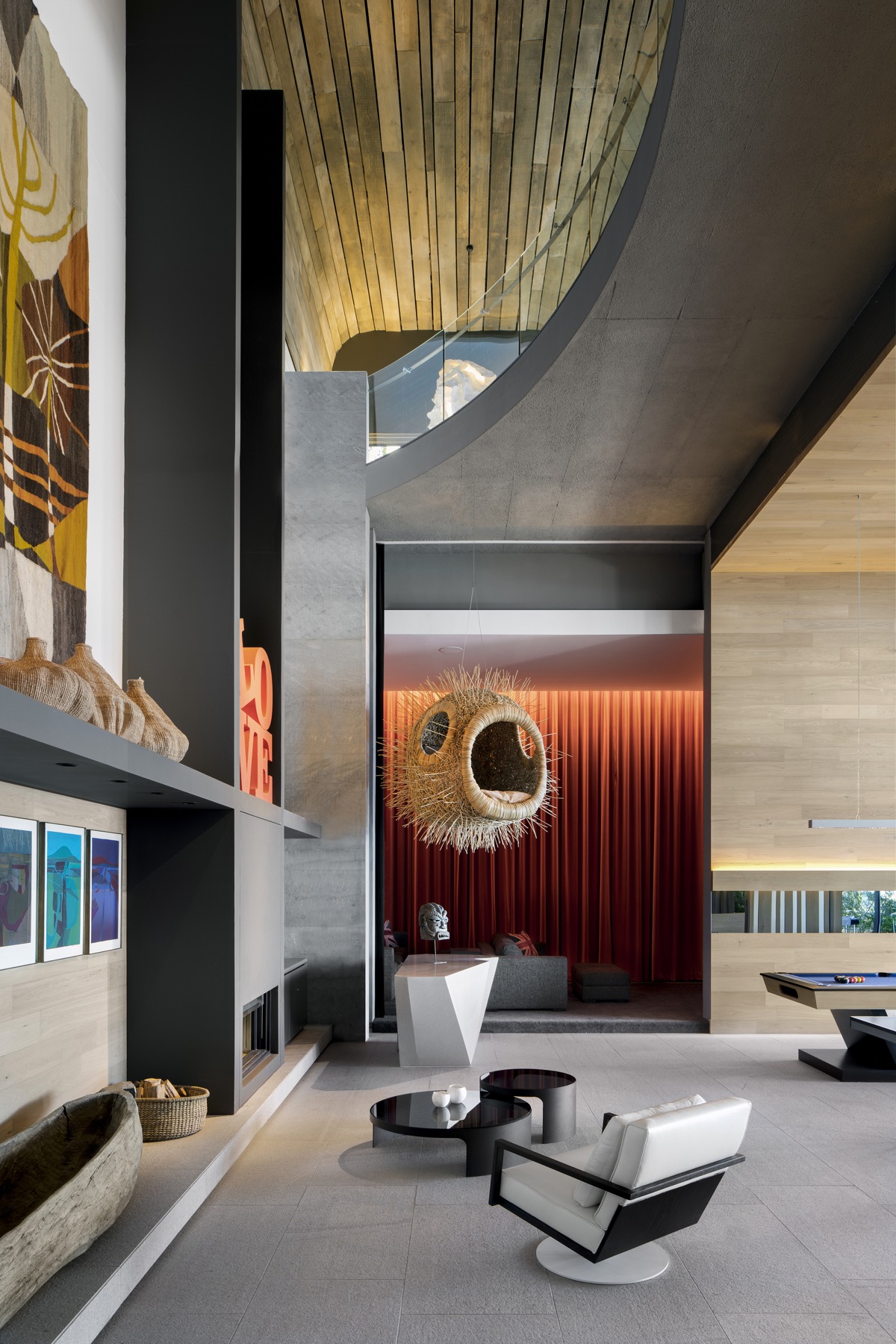 设有大型家庭娱乐区的豪华住宅别墅---酷图编号9