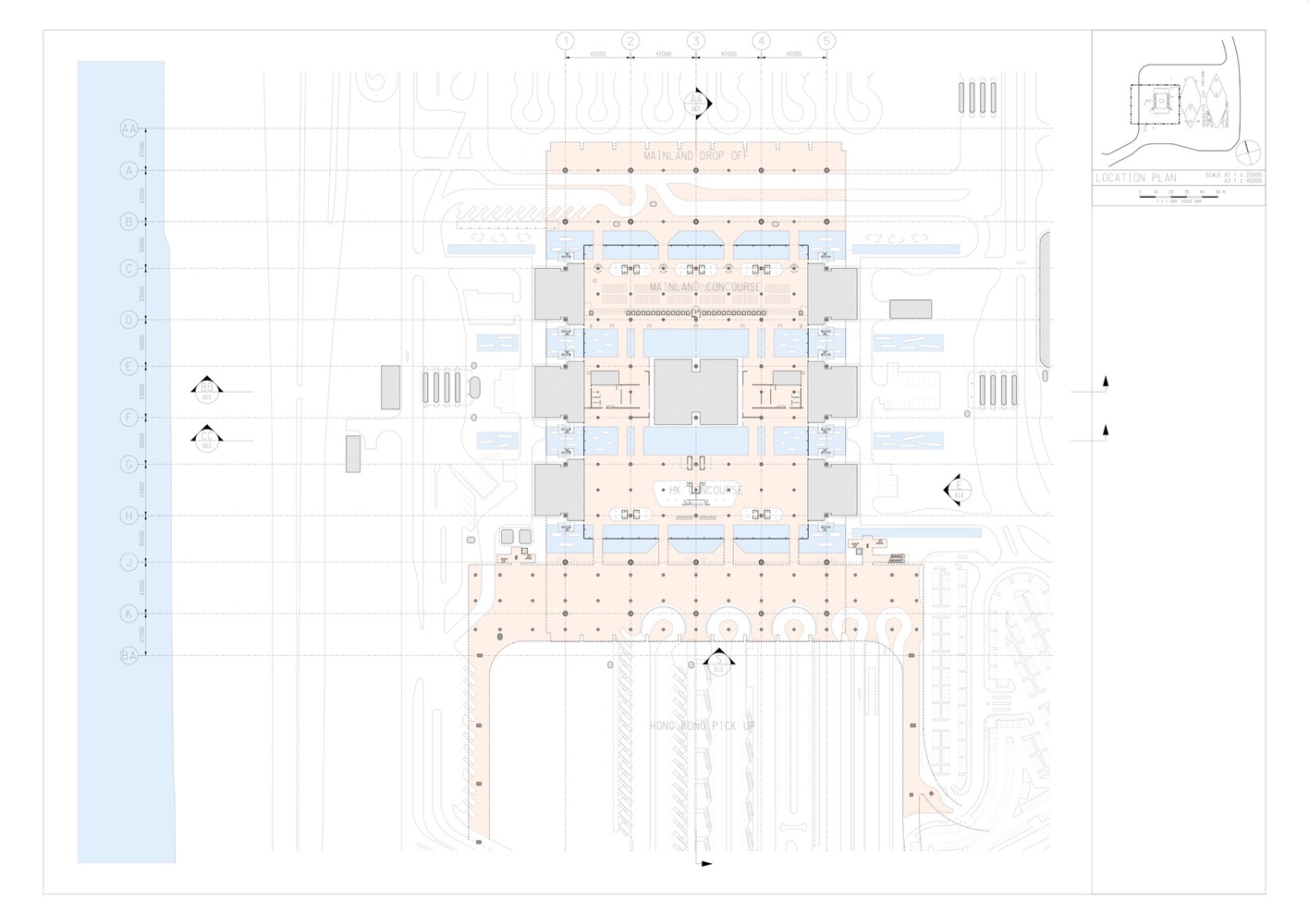 港珠澳大桥香港口岸旅检大楼---酷图编号29