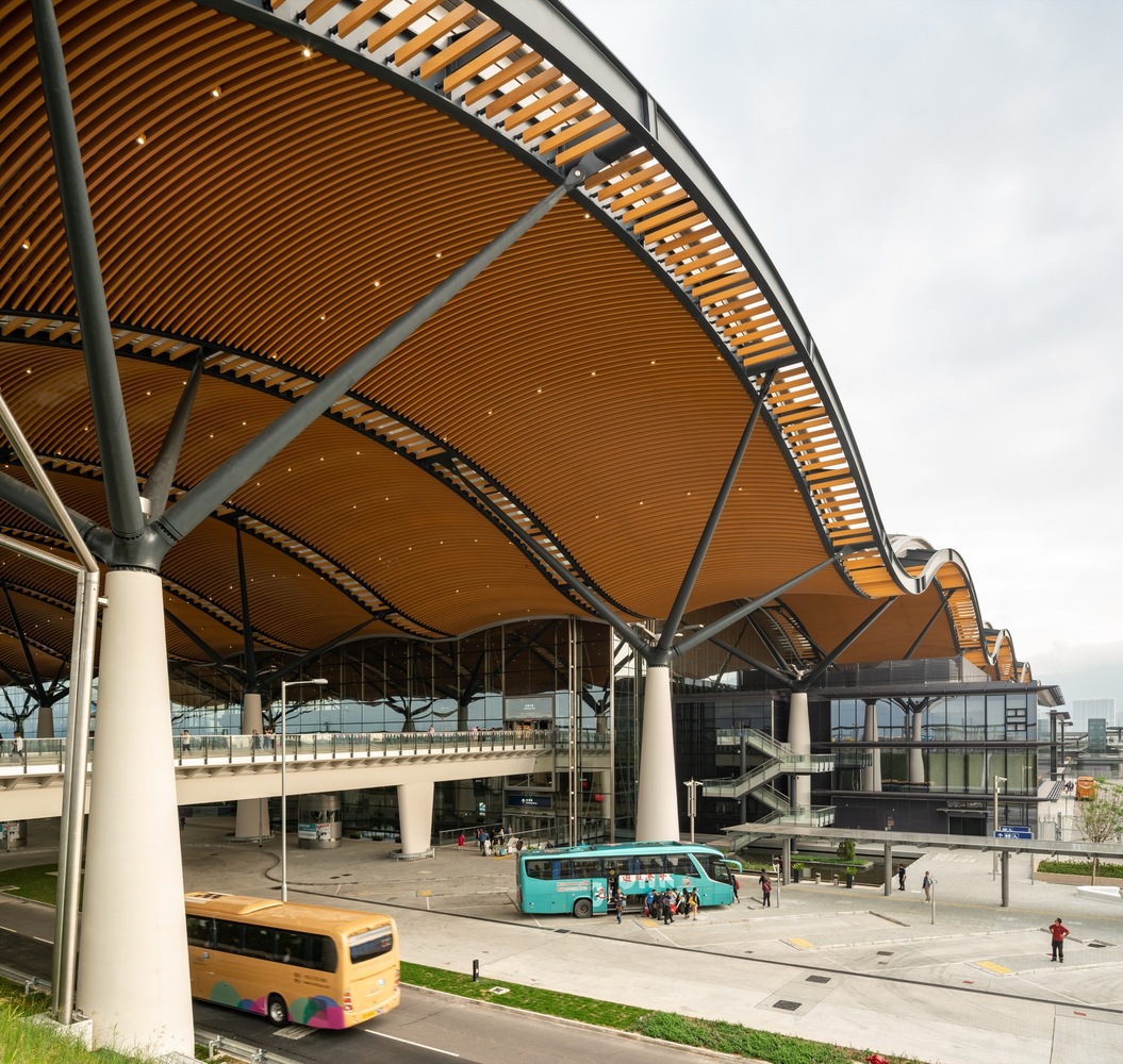 港珠澳大桥香港口岸旅检大楼---酷图编号15