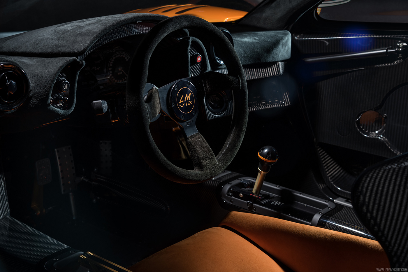 橙色迈凯轮F1 LM豪车---酷图编号14