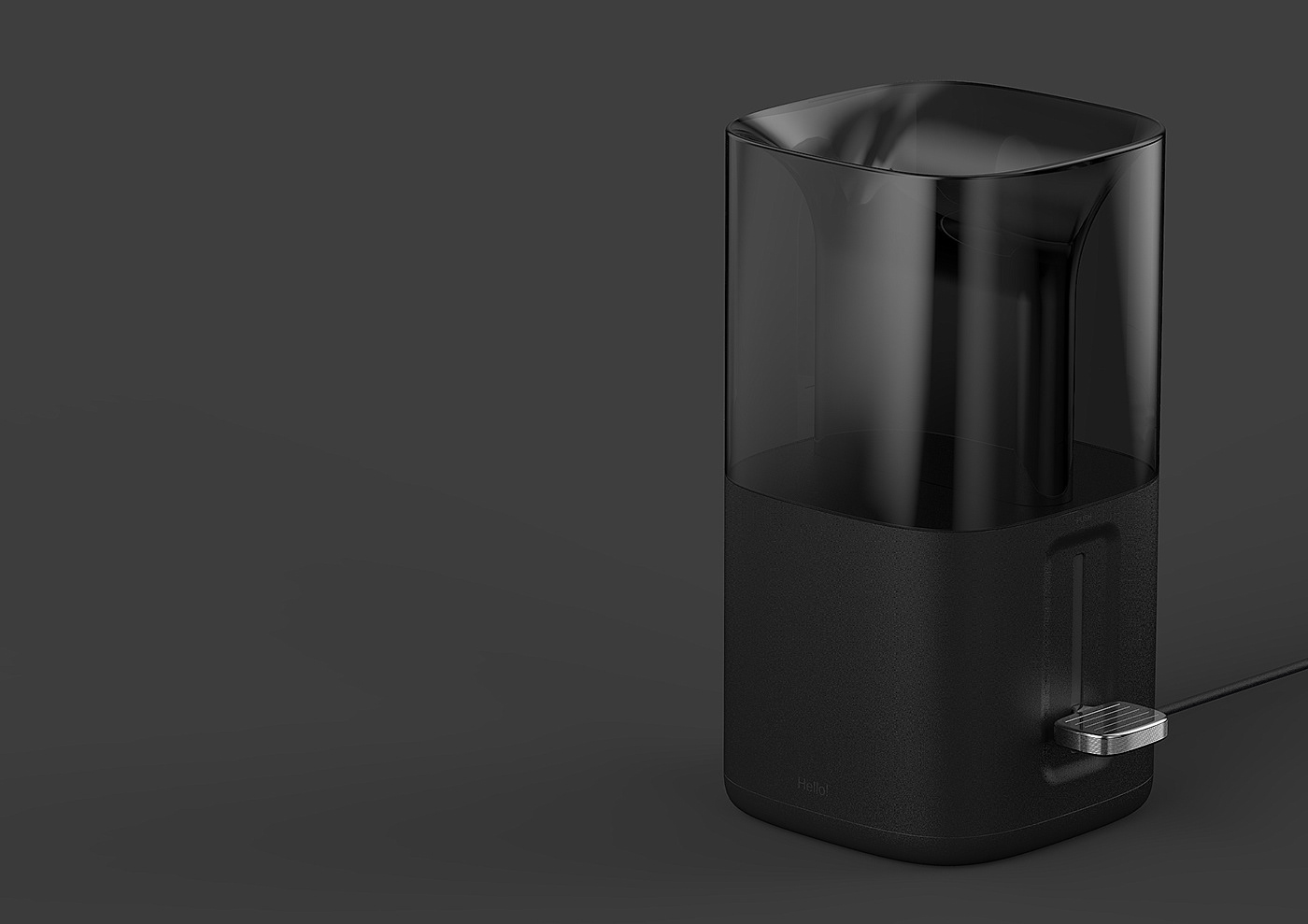 Hello!弹出式无线充电器,可以直观地检查充电状态---酷图编号1238616