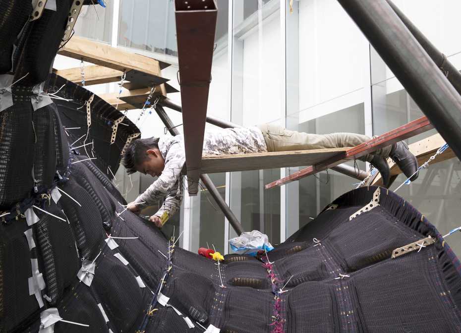 三维编织混凝土亭---酷图编号1239301