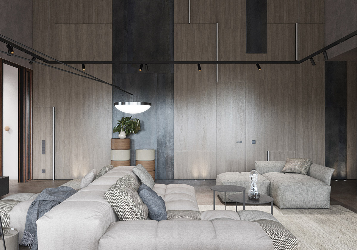 现代乡村风格和当代乡间别墅魅力的室内设计---酷图编号1