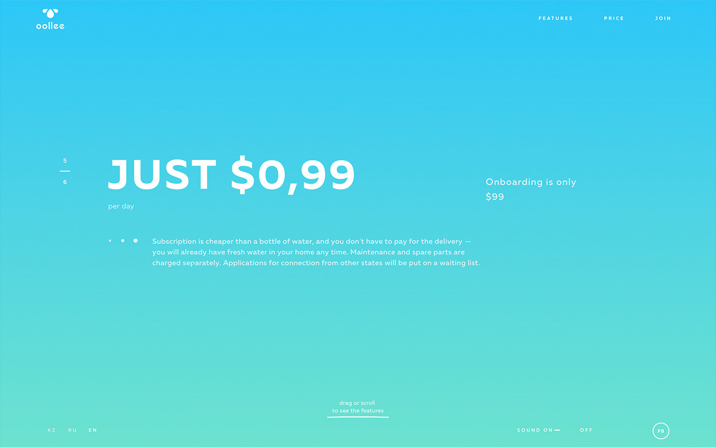 oollee-充满矿物质和氧气的纯净水---酷图编号1241095