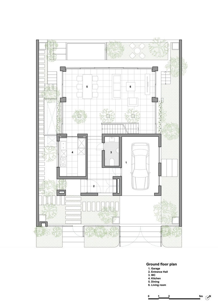 越南252平米“森林公园”住宅---酷图编号1245285