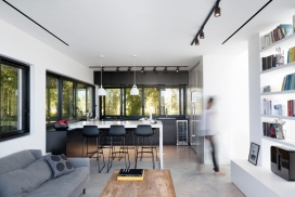 屋顶上的公寓花园