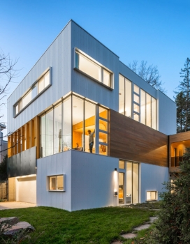 lazor叠块办公楼-一个现代的住宅