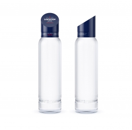 挪威水品牌带来斯堪纳维亚的共鸣-清洁和最小的包装