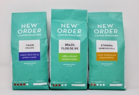 为您的日常生活带来快乐和活力-多彩的密歇根州底特律New Order咖啡品牌外观-有助于它从其他品牌中脱颖而出